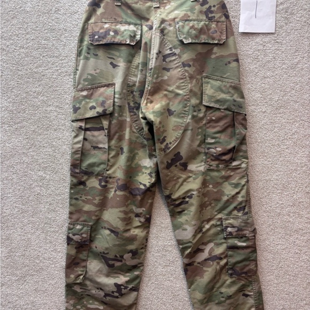 Army Combat Uniform Trouser Pants Small Reg (31x32)‎ Digital Camo Cargo Lot x2 - Picture 10 of 12